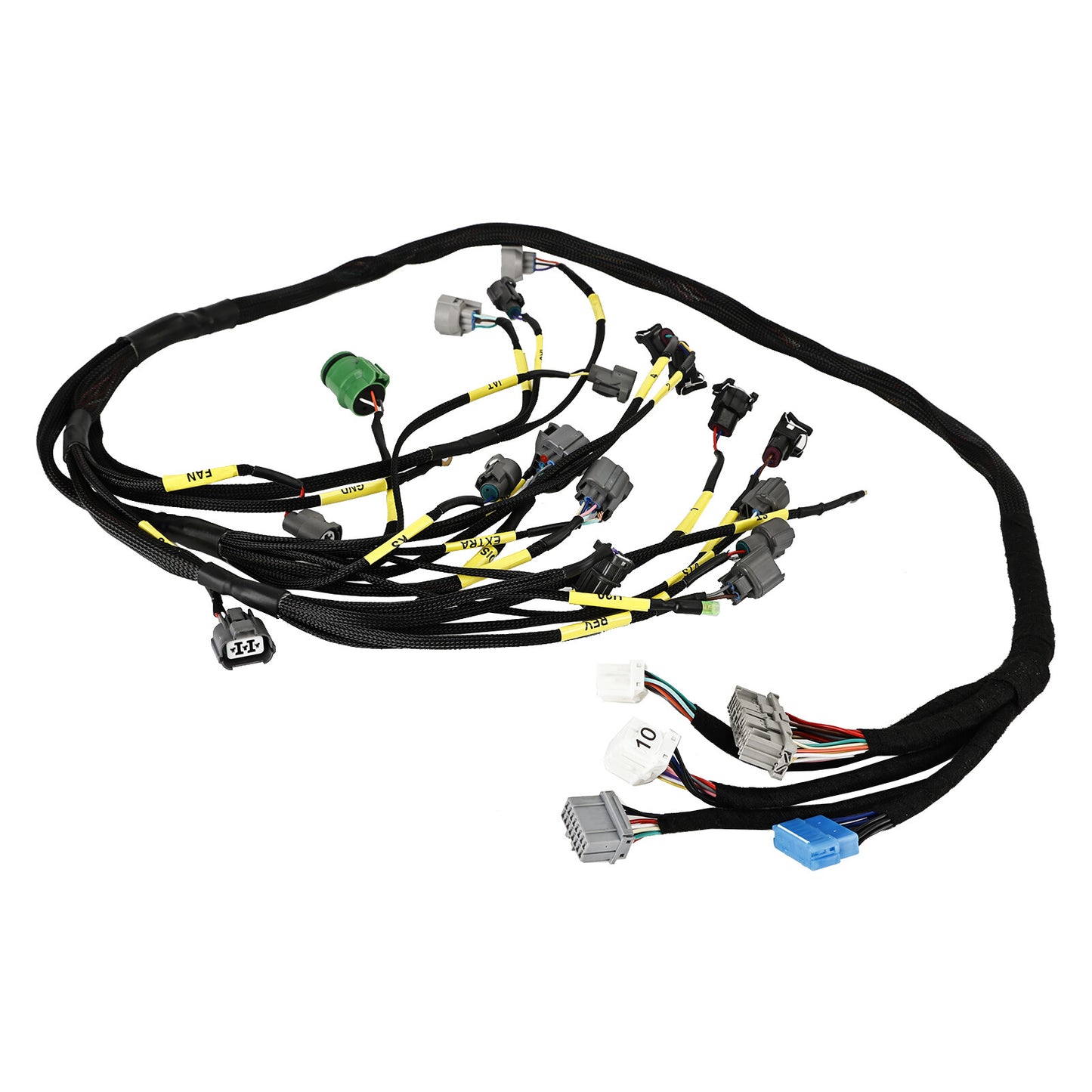 Solid Spare OBD1 Budget D & B-series Tucked Engine Harness for Civic Integra B16 B18 D16