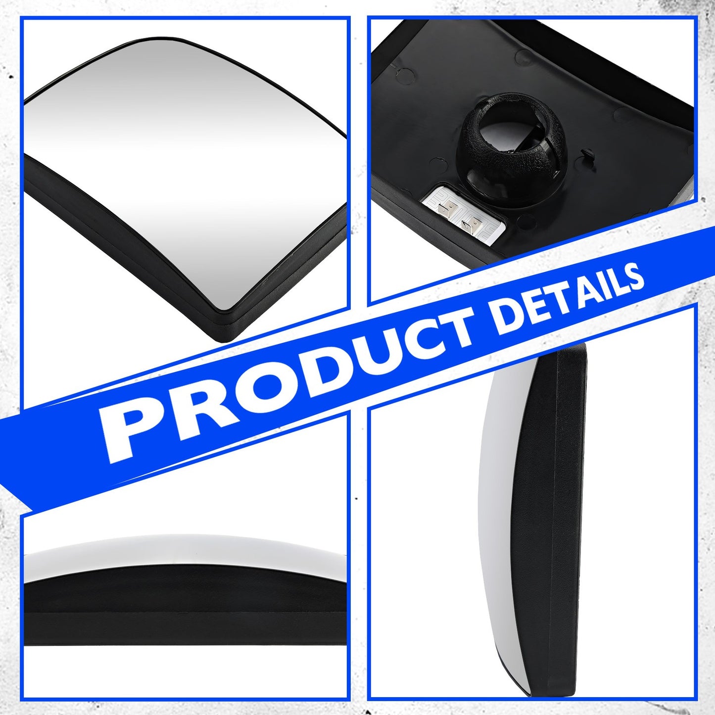 Hood Mirror Glass Convex For Freightliner Cascadia 2008-2017 Left OR Right