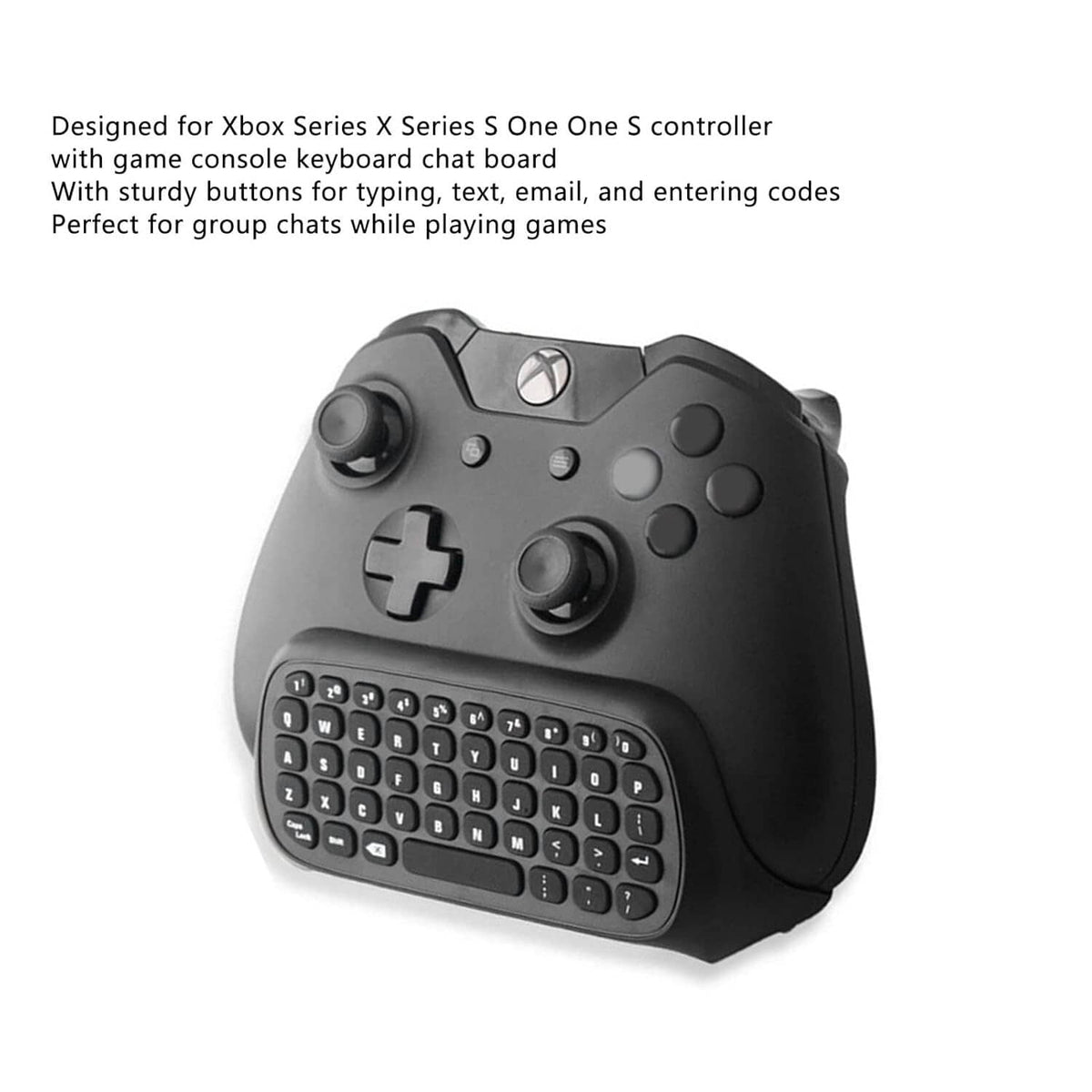Solid Spare Wireless Keyboard Chatpad For Xbox Series X/S One S/X Controller W/3.5mm Jack
