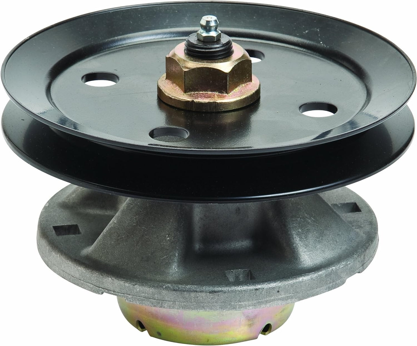 Solid Spare Oregon 82-333 Spindle Assembly with Pulley for AM121342 John Deere