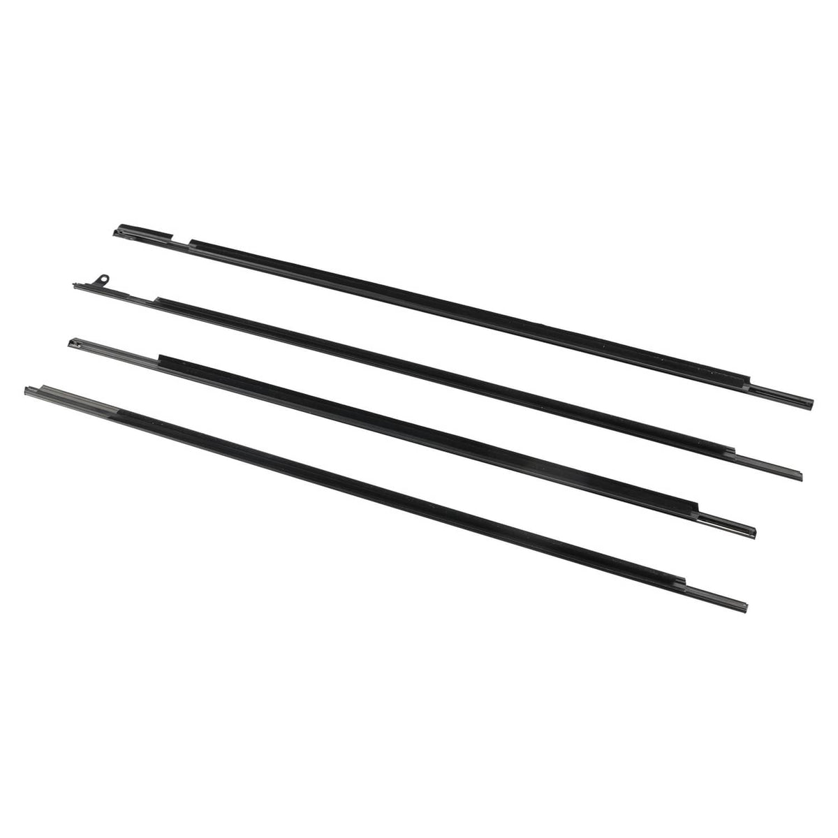 Solid Spare 4pcs Chrome Outside Window Moulding Weatherstrip Seal For Toyota Venza 09-16 US