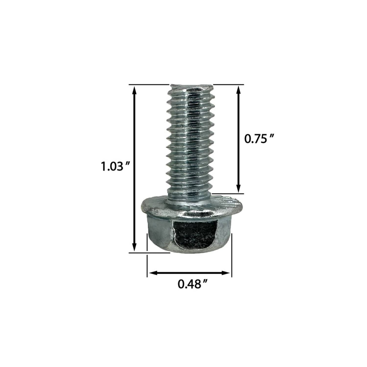 Solid Spare (10) Spindle Bolts for Cub Cadet MTD Troy-Bilt 710-1260A 710-04484 Toro 112-0395
