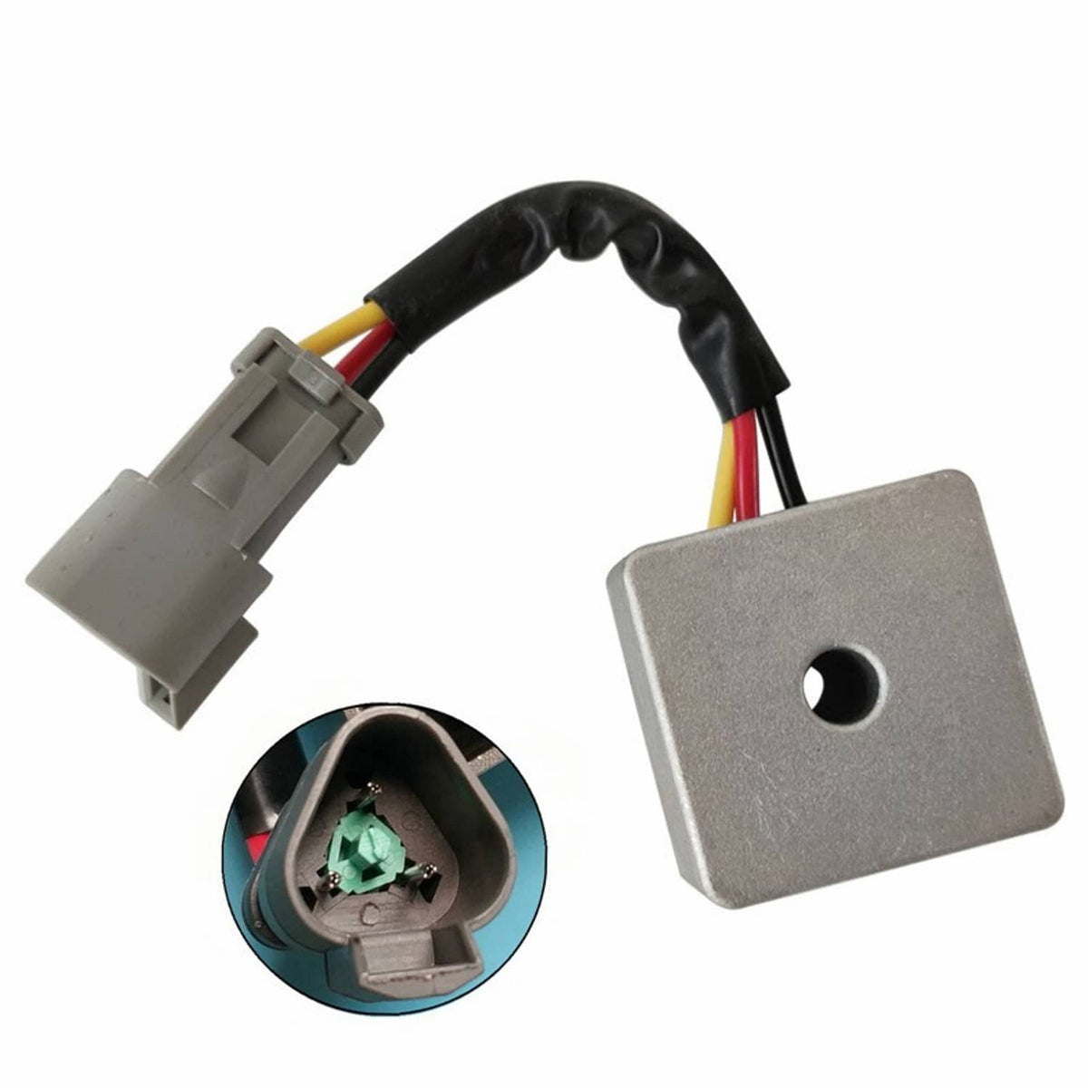 Solid Spare Voltage Regulator Rectifier For 2004-Up Club Car Precedent 4Cycle Gas Golf Carts