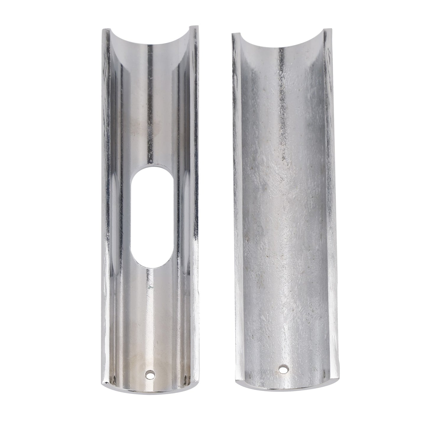 1" To 1.25" Handlebar Shim Changing Adapter Chrome For Dyna Road Glide Road King