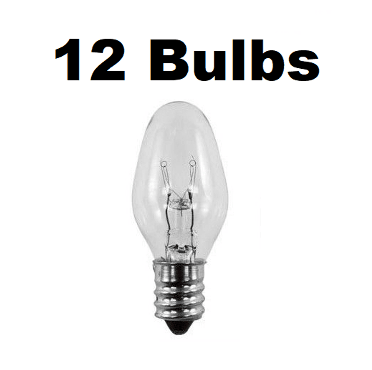 Solid Spare Replacement Bulbs for Sticky Dome Flea Trap 12 PACK