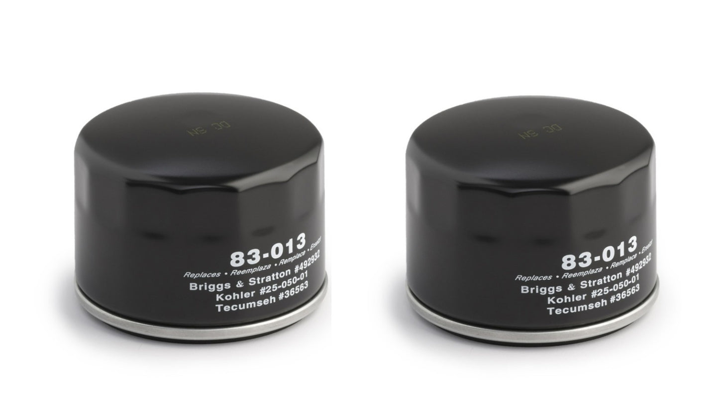 Solid Spare 2 Oregon 83-013 Oil Filters For B&S 492932 Kawasaki 49065-7007 Tecumseh 36563