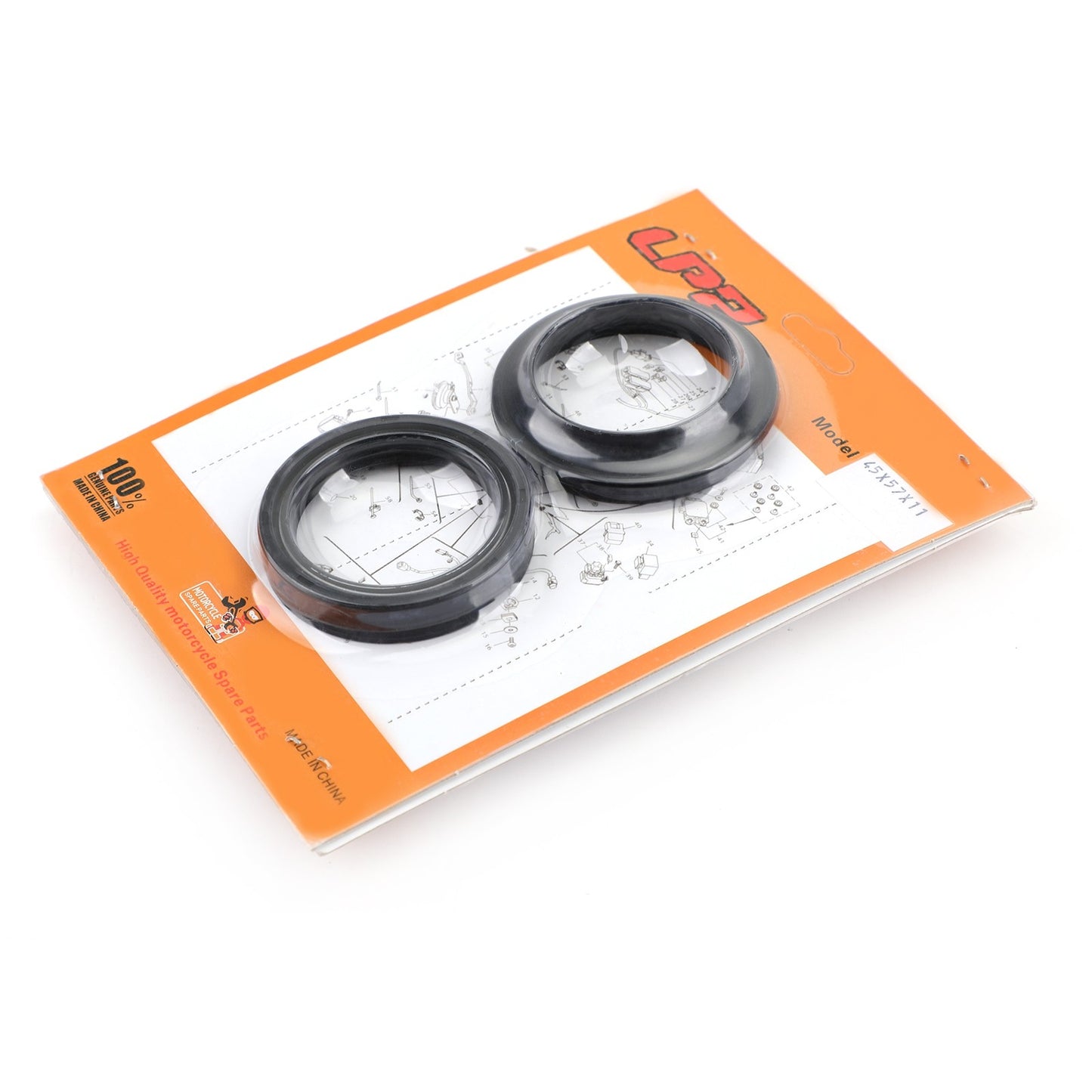 Solid Spare Fork Oil Dust Seal Repair Rebuild Kit for Honda CBR900RR VTX1800 ST1300 03-18