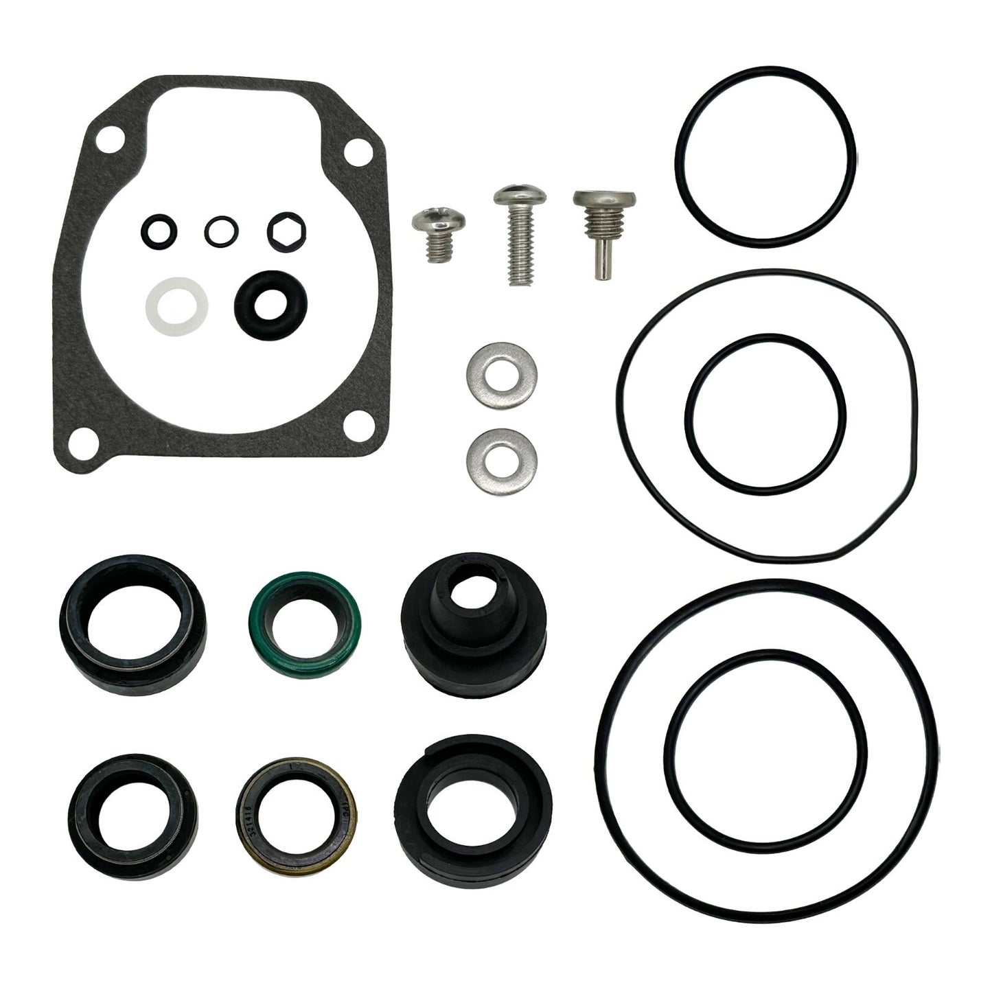 Lower Unit Gearcase Seal Kit for Johnson Evinrude 25 40 48 50 HP 18-2694, 433550