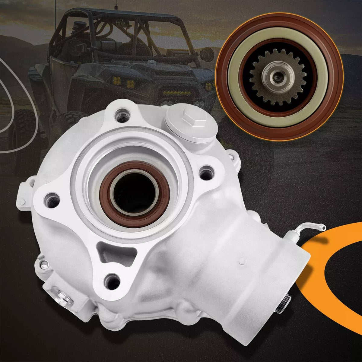 Solid Spare Rear Differential For 2017-19 Honda Rancher TRX420 Foreman TRX500 41300-HR3-W50