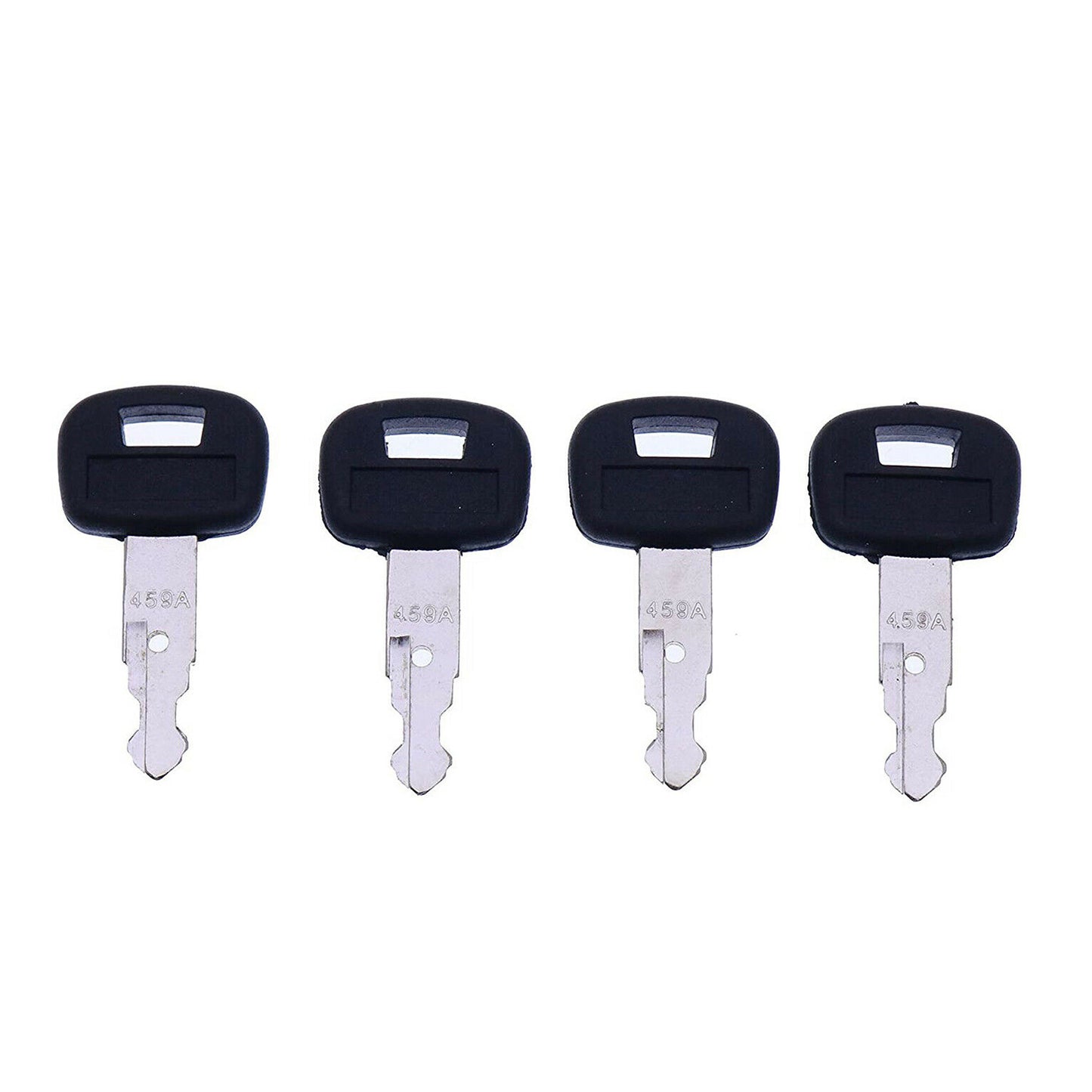 Solid Spare 4 Keys 459A RC461-53930 For Kubota Mini Excavator Skid Steer Loader SVL75