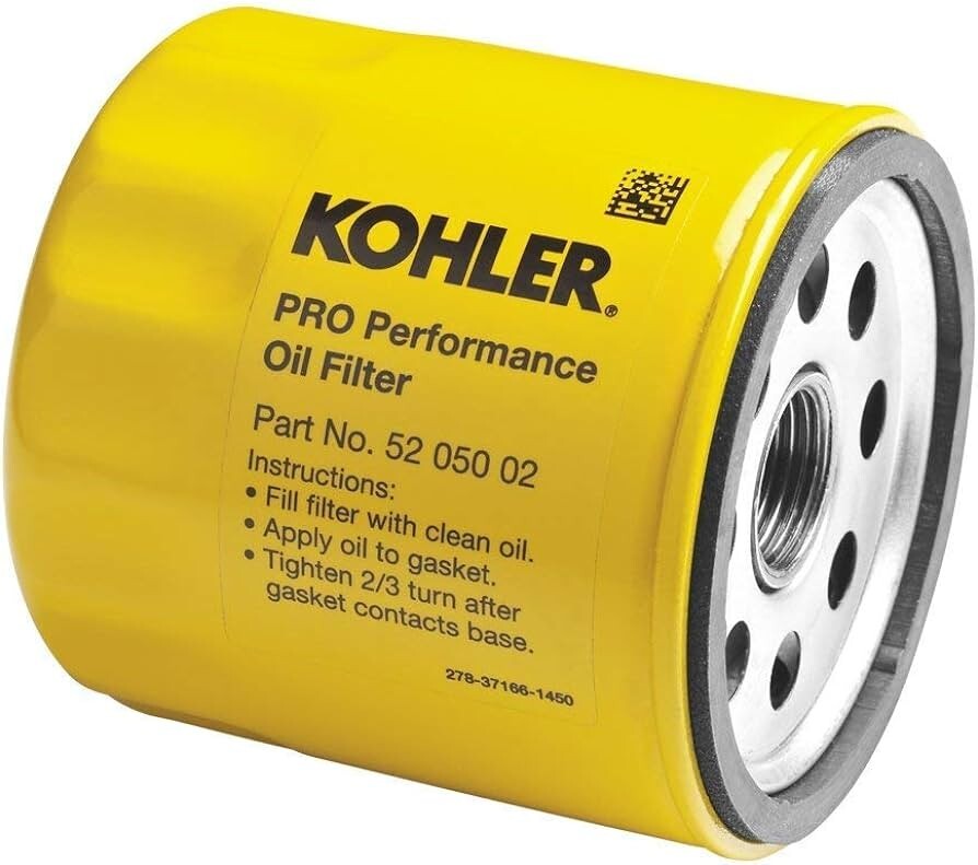Solid Spare Kohler 52 050 02-S1 Commercial Pro Oil Filter