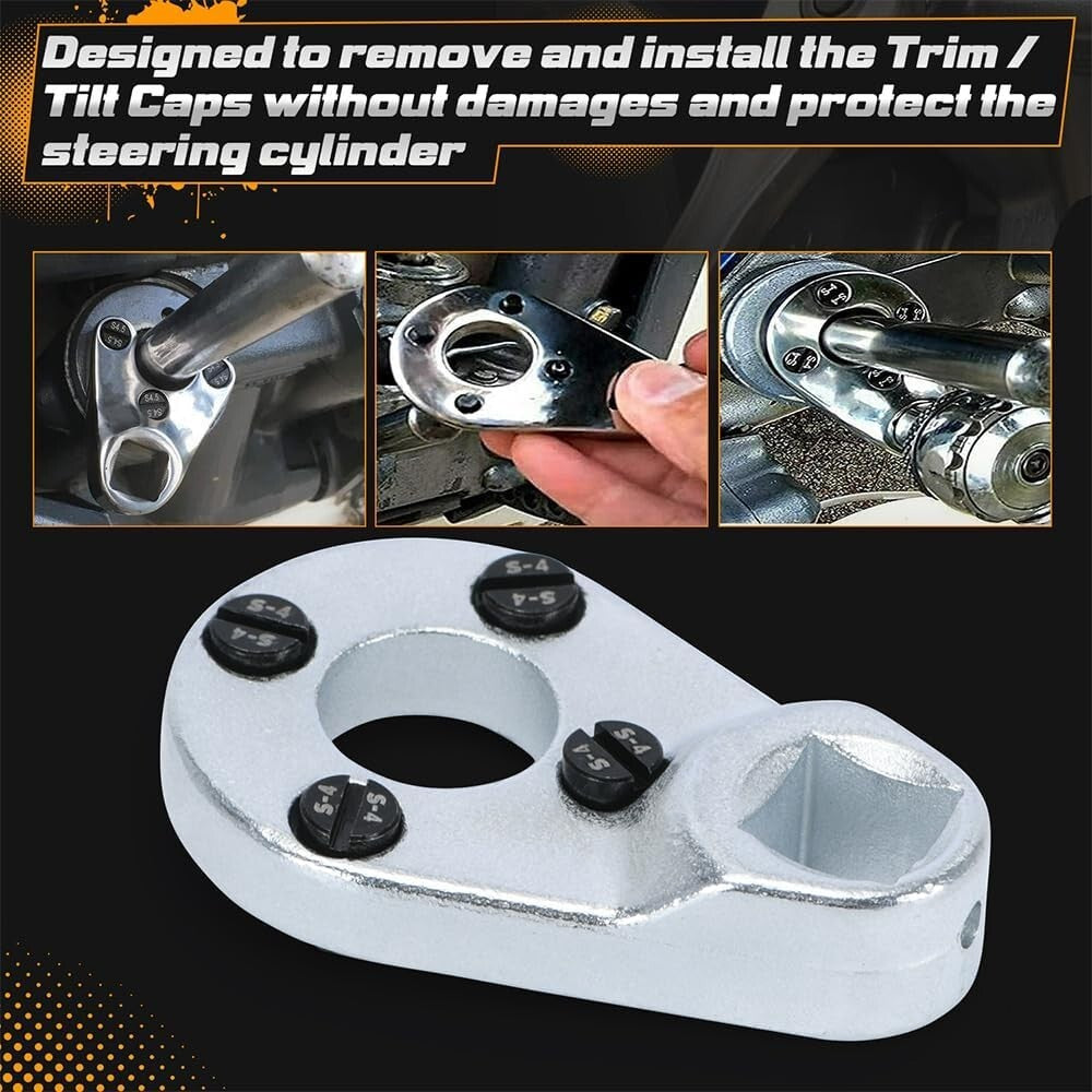 Outboard Trim Tilt Pin Wrench Tool Set MT0006 for Yamaha Suzuki Johnson Evinrude