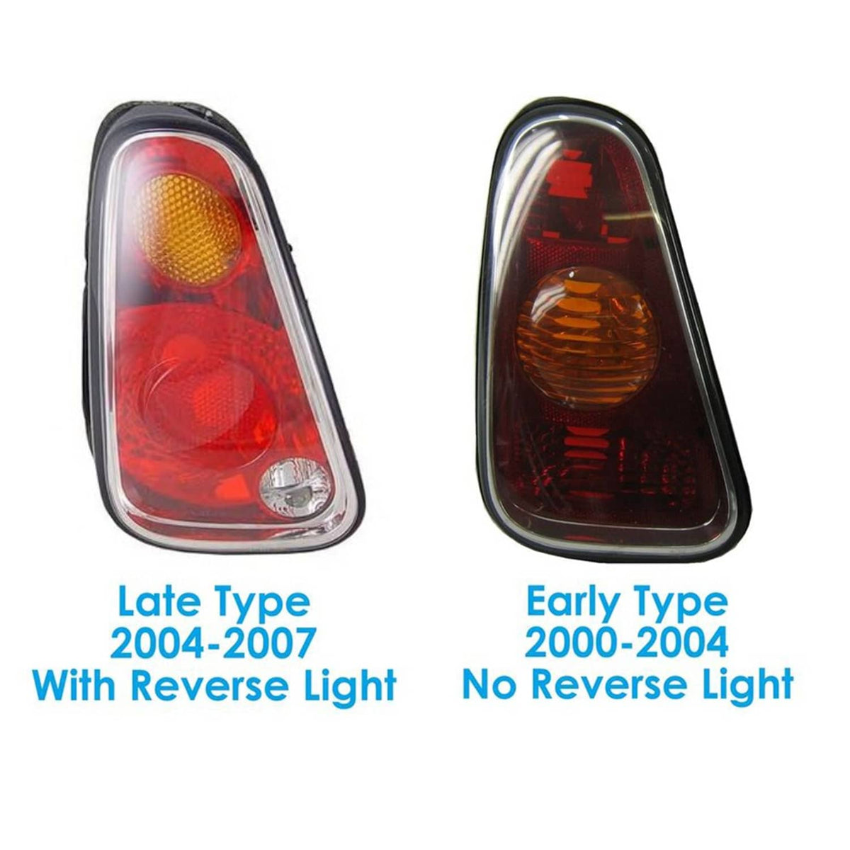 Solid Spare Rear L+R Tail Light Lamp 63217166955 56 For Mini Cooper R50 R52 R53 2005-2008