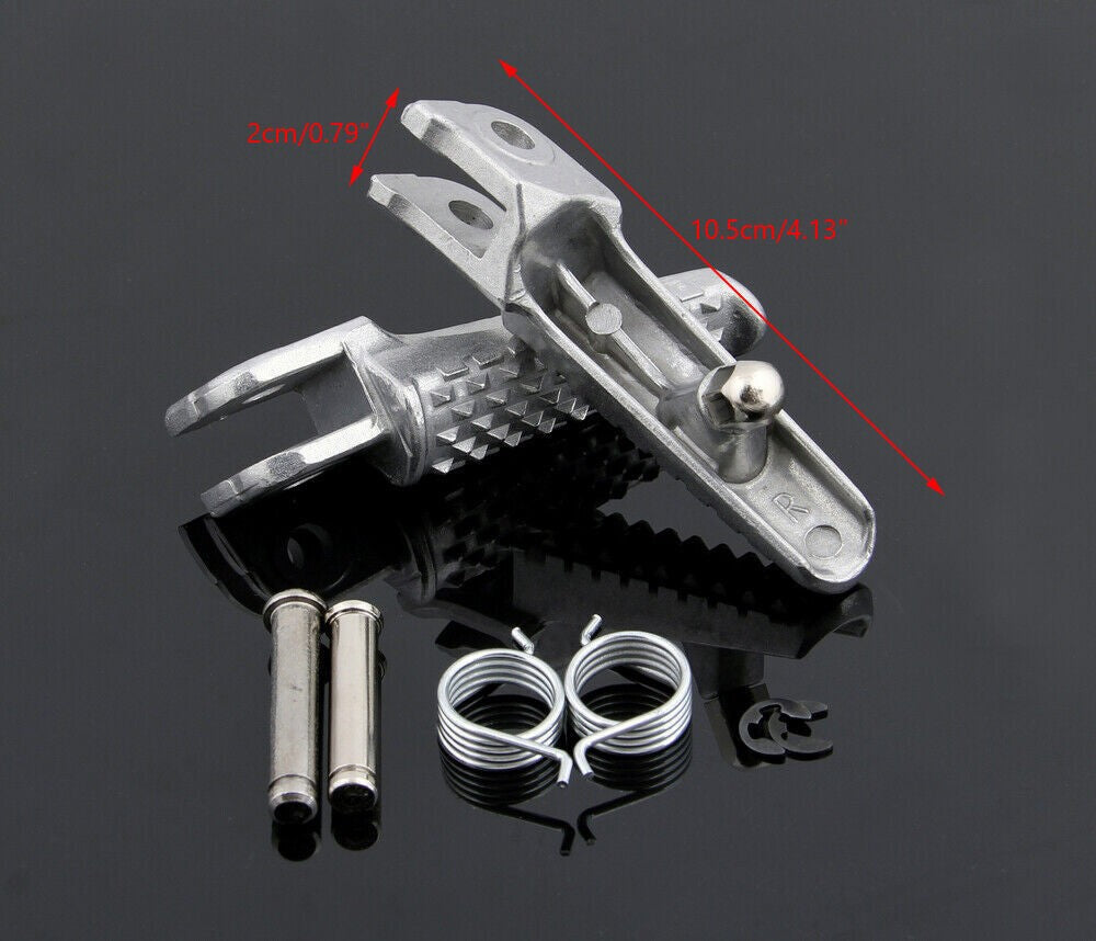 Front Bracket Footrest Footpeg L&R For Honda CBR600RR 03-2012 CBR1000RR 04-12
