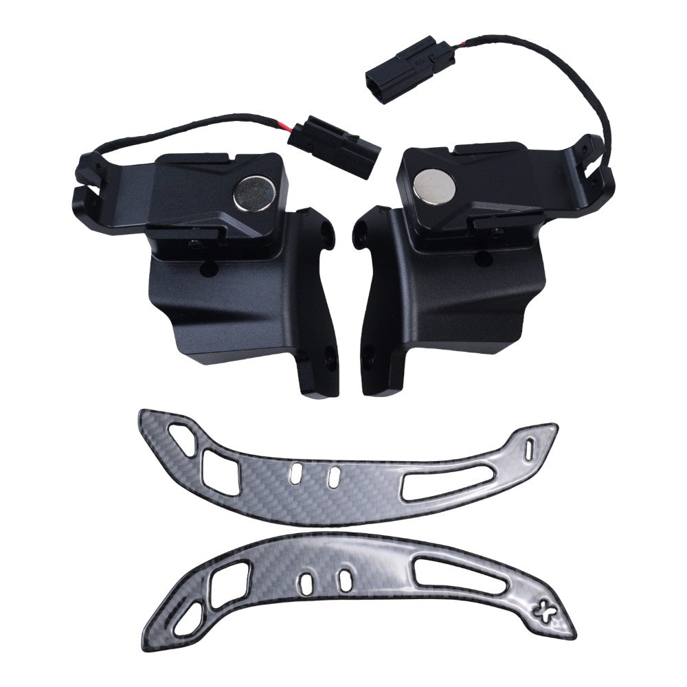 FOR 2015-2025 Ford F150 Raptor Carbon Fiber Magnetic Paddle Shifters