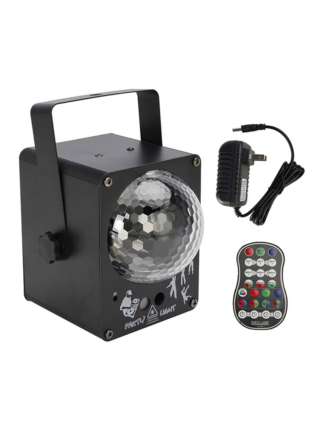 Solid Spare LED Laser Light RGB Lights 60 Patterns Magic Ball Stage Lighting DJ Disco Party