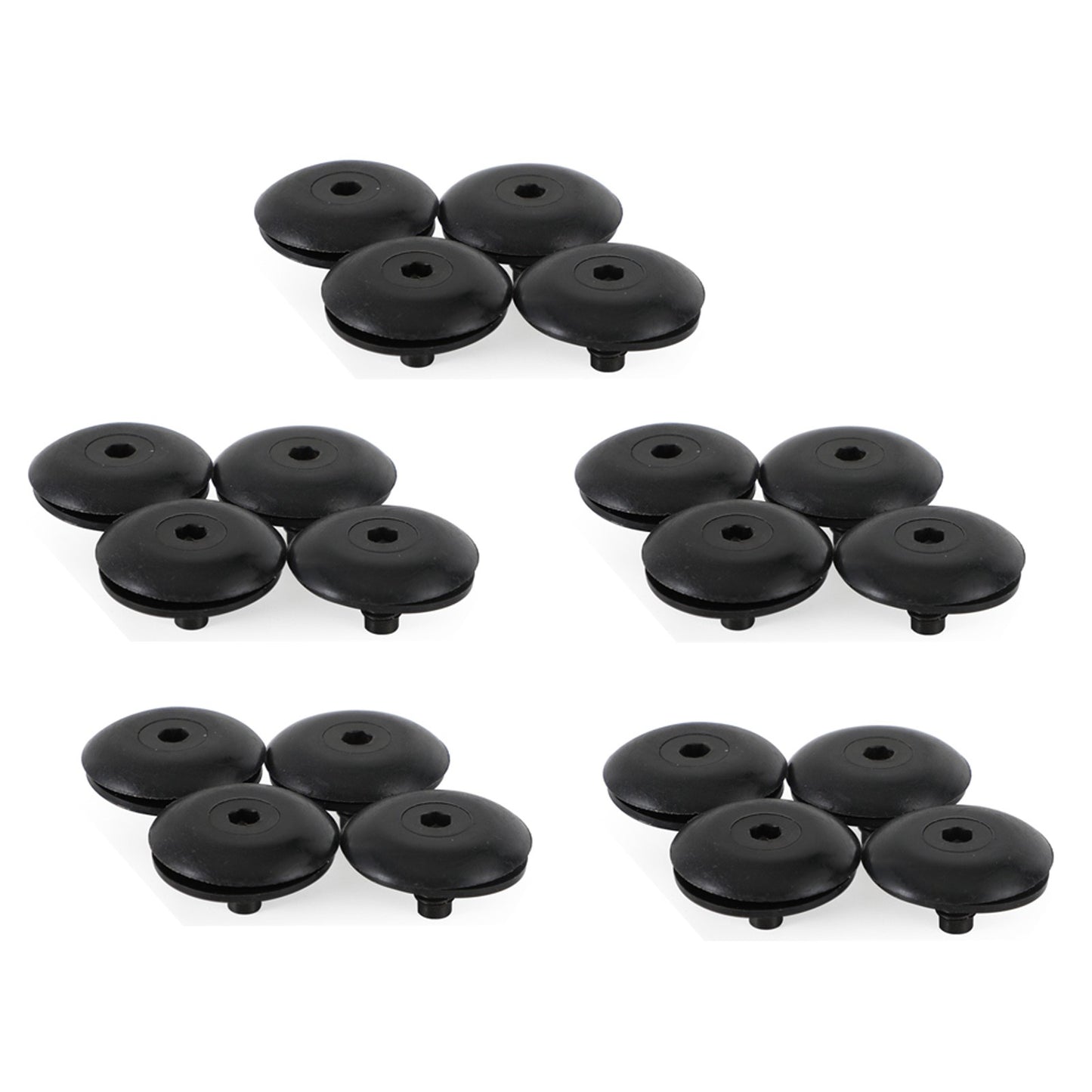 Solid Spare 20PCS Roof Rack Hole Bolt Screw W/ Seal Gasket Fit Ford Transit Custom 2012-2021