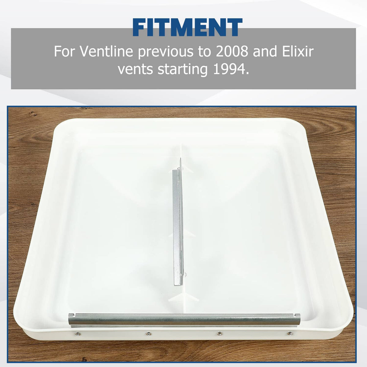 Solid Spare For RV Replacement 14"X14" Roof Vent Cover White Camper Vent Cover