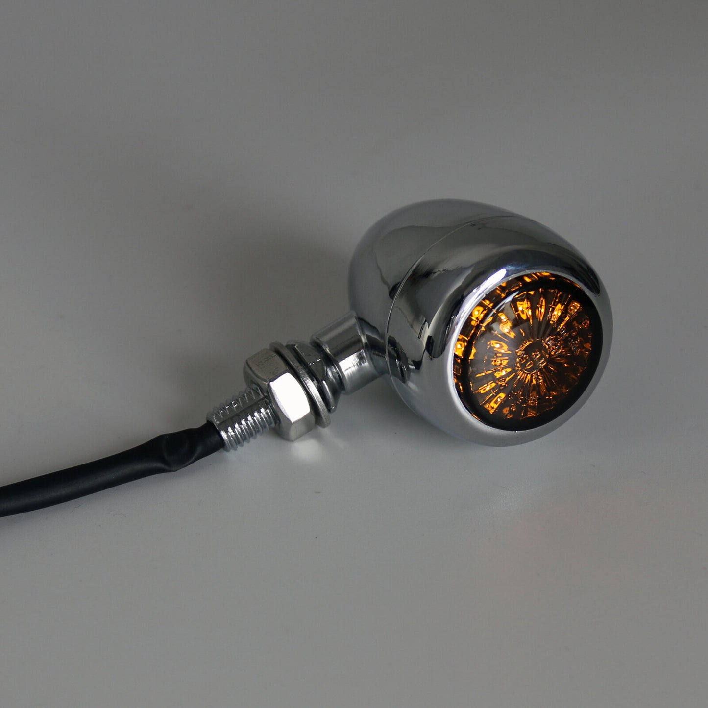 Motorcycle Bullet Turn Signals Indicators Fit For Chopper Cafe Racer CHR US