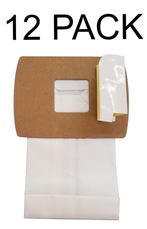 Solid Spare 12 EFP Replacement Allergy Vacuum Bags for Oreck XL Buster B Canister Vacuum