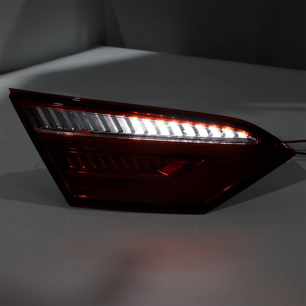 Solid Spare Left+ Right Red Rear LED Brake Tail Lights For Toyota Camry Sedan 4DR 2016-2021