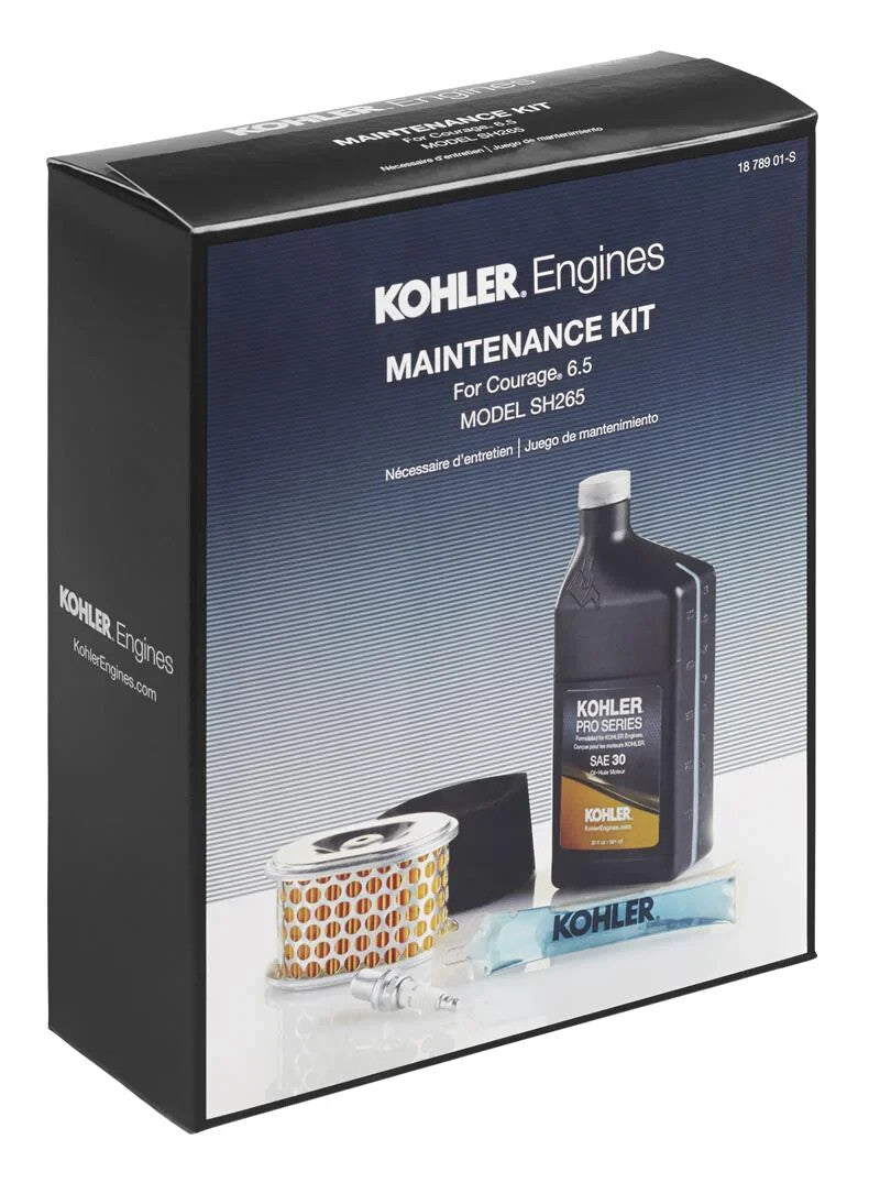 Solid Spare Kohler 18 789 01-S Engine Maintenance Kit For Courage Command Pro SH265