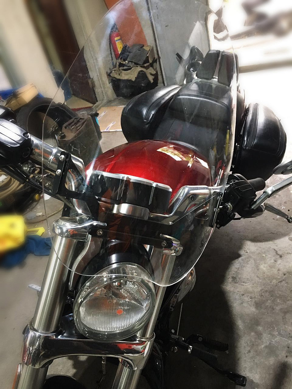 ABS Windshield Windscreen fit for VRSCF V-ROD MUSCLE 2009-2017 Clear