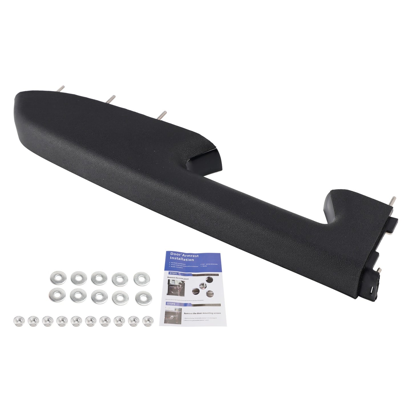 Solid Spare Front Left Armrest Repair Kit Fit For Chevy Silverado 1500 2500HD 3500HD 10-2014