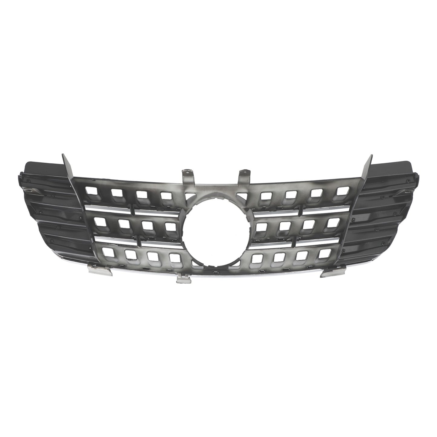 ??Front Bumper Grille Grill Fits Mercedes ML-Class W164 2005-2008 Chrome/Black
