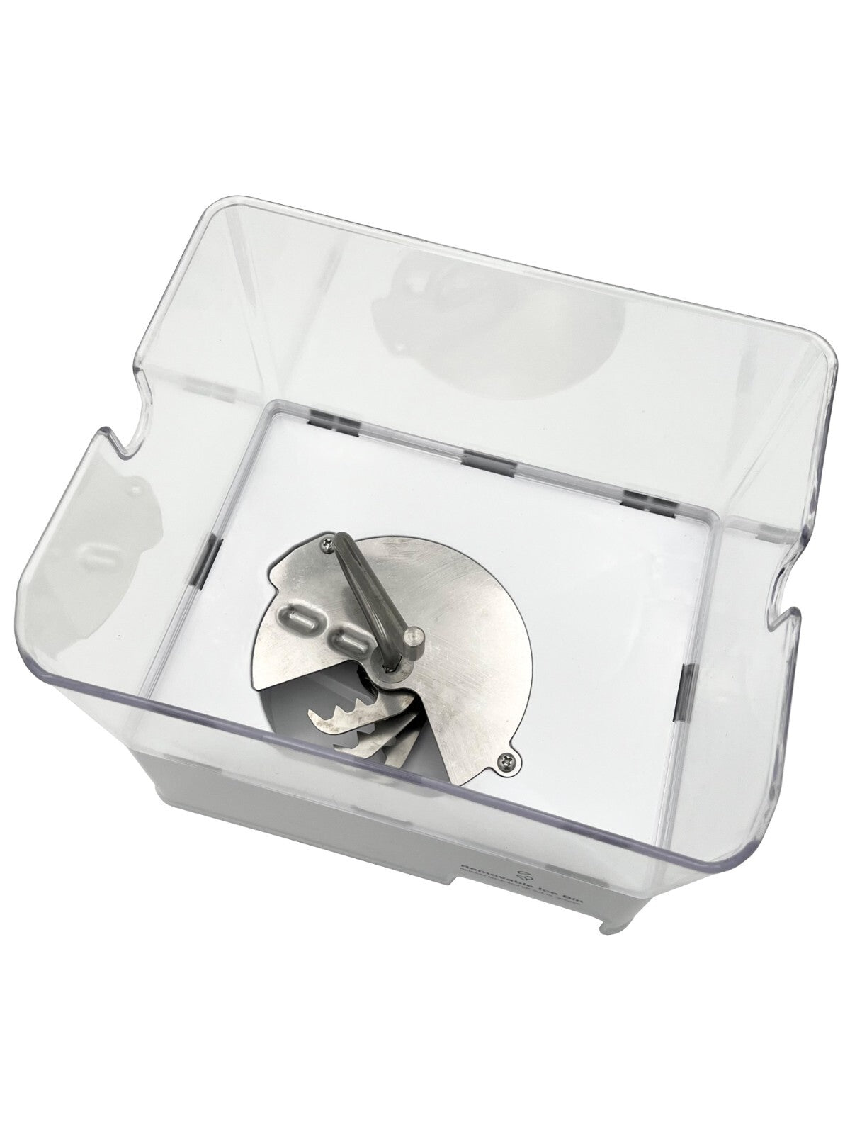 Solid Spare Refrigerator Ice Bucket Assembly Replacement For W10347093 Whirlpool Kitchenaid
