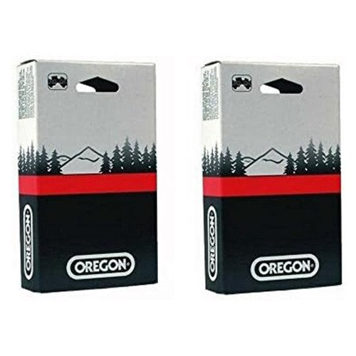 Solid Spare (2) Oregon 90PX056G .043" Gauge 56-Drive Link Saw Chain