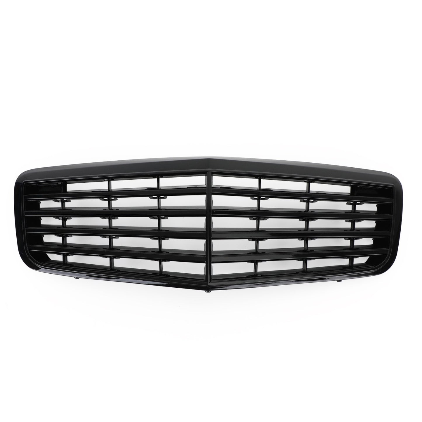 Front Bumper Grille Grill Fit Mercedes Benz W211 E350 500 07-09 Gloss Black