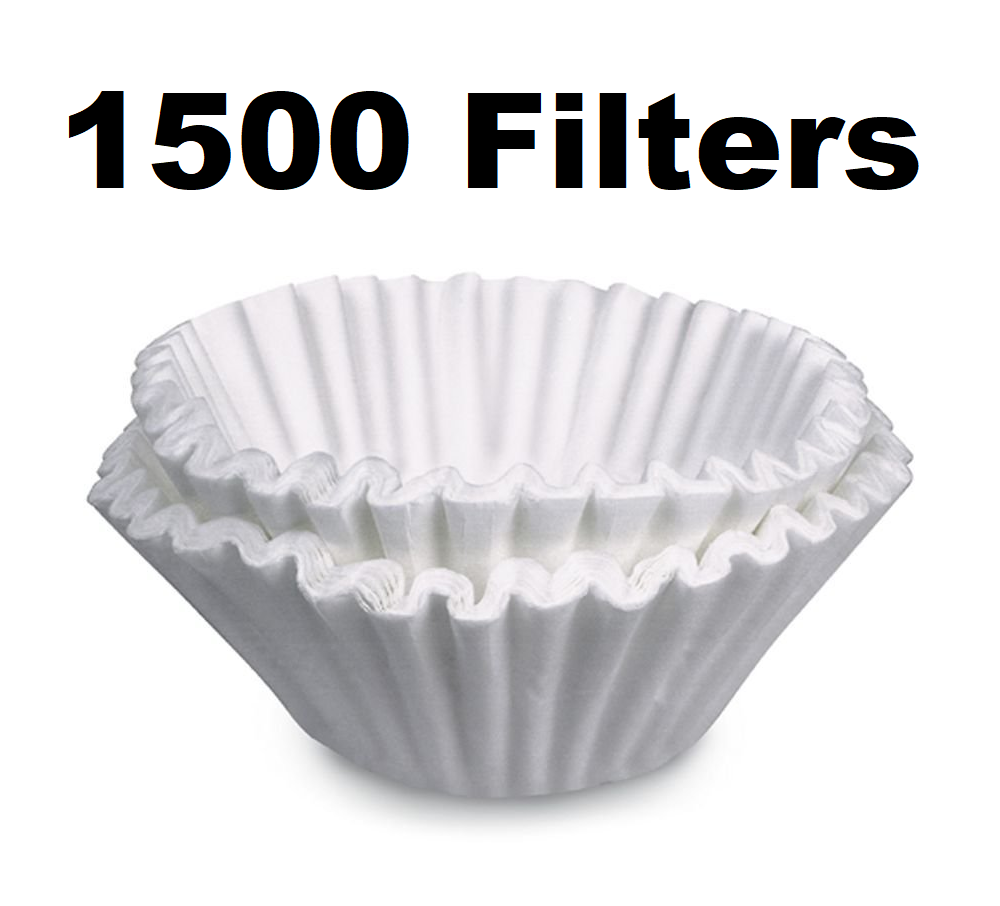 Solid Spare Bunn 20138.1000 13" x 5" 1.5 Gallon Coffee Filter for Bunn 20138.1000 1500 Case