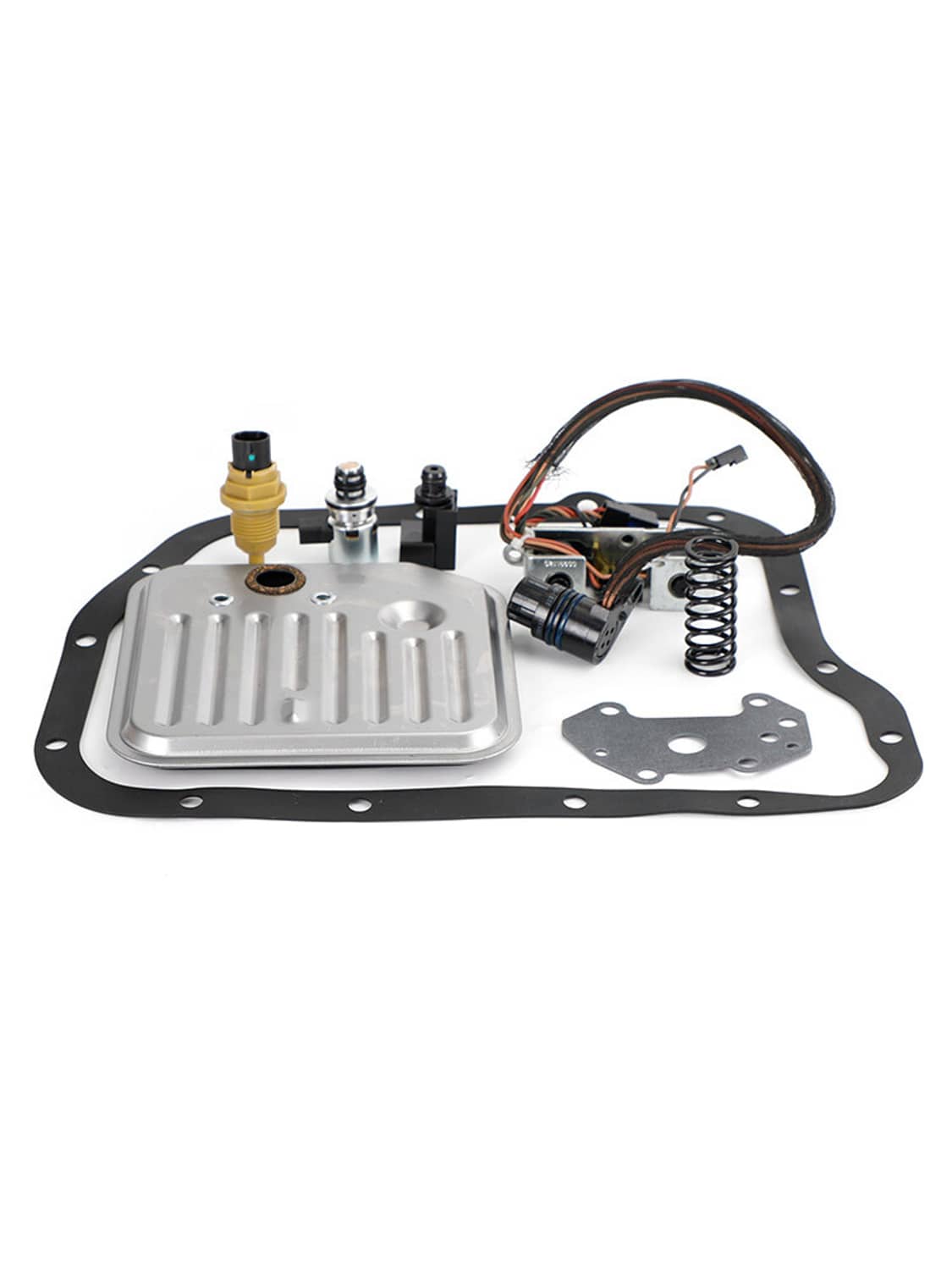 Solid Spare A518 46RE 48RE Transmission Filter Kit w/ Solenoid +Sensor Set 2000-Up