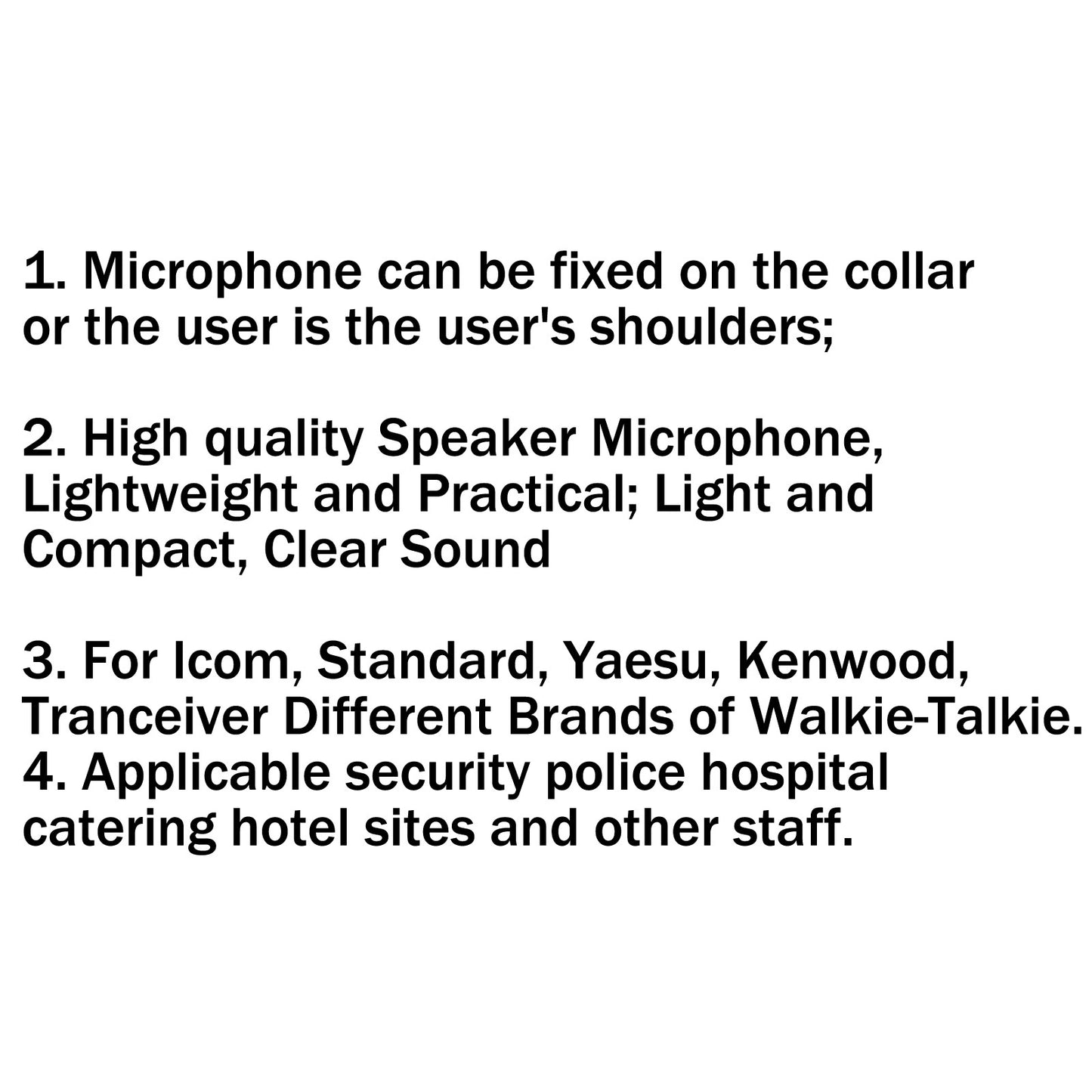 1xHandheld Speaker Mic Y26 For YAESU VERTEX VX-3R VX-5R FT-60R FT-10R VX-150