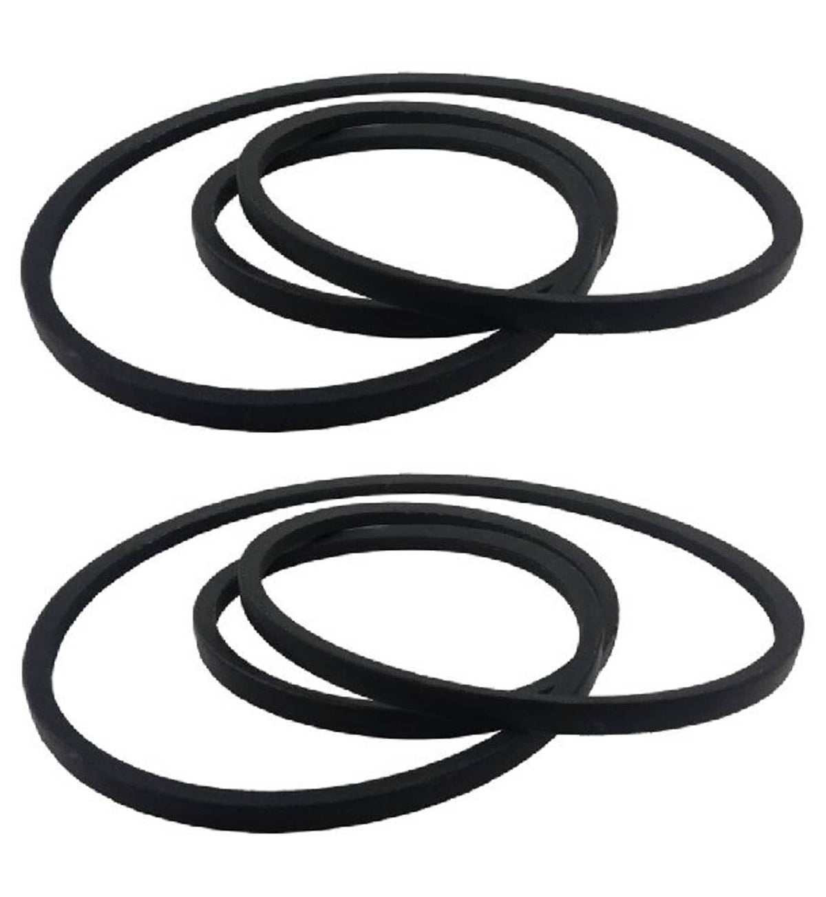 Solid Spare (2) Replacement Belts for John Deere GX21833