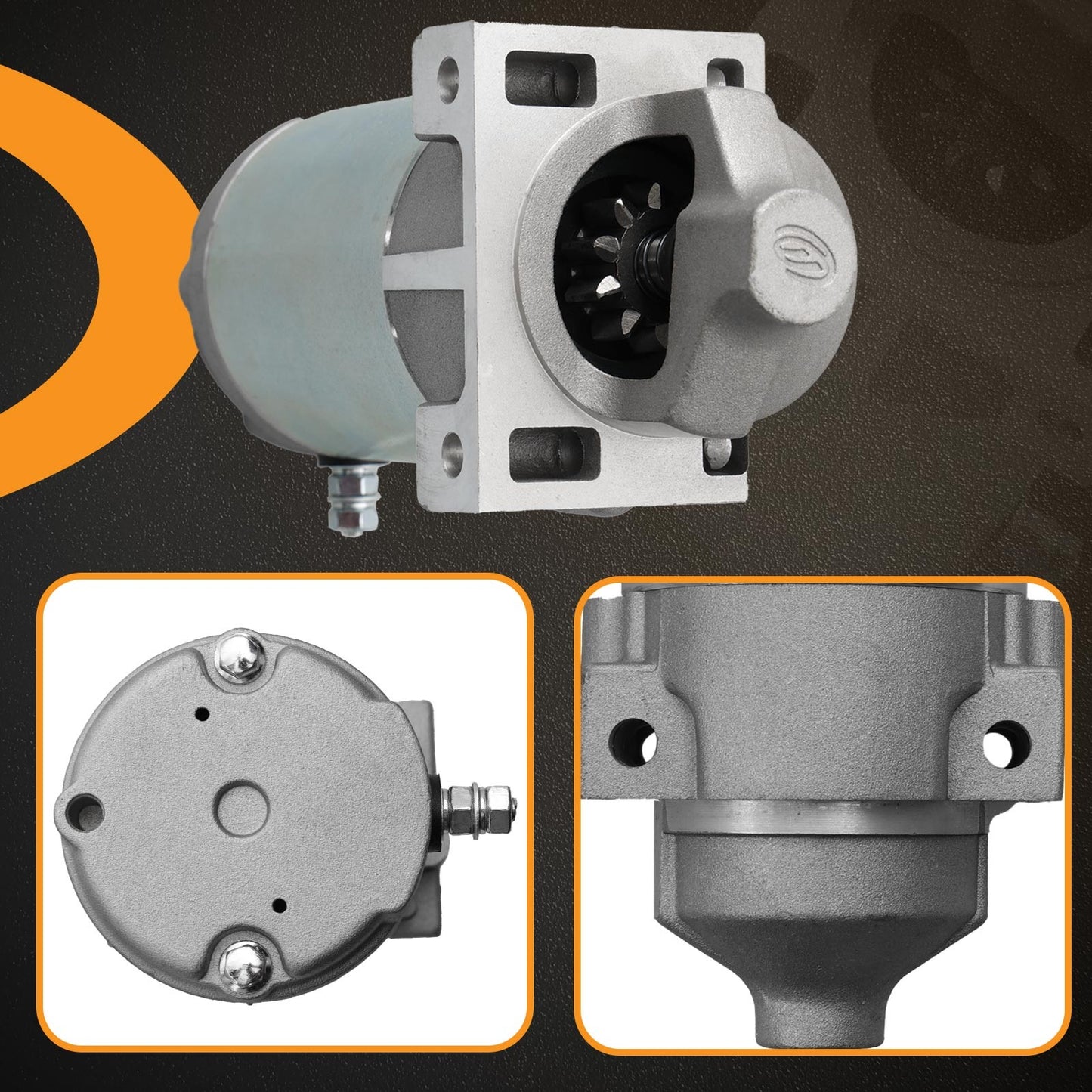 Electric Starter Motor Fit For 432CC Engine 7kW Core Power Generators 0H58410154