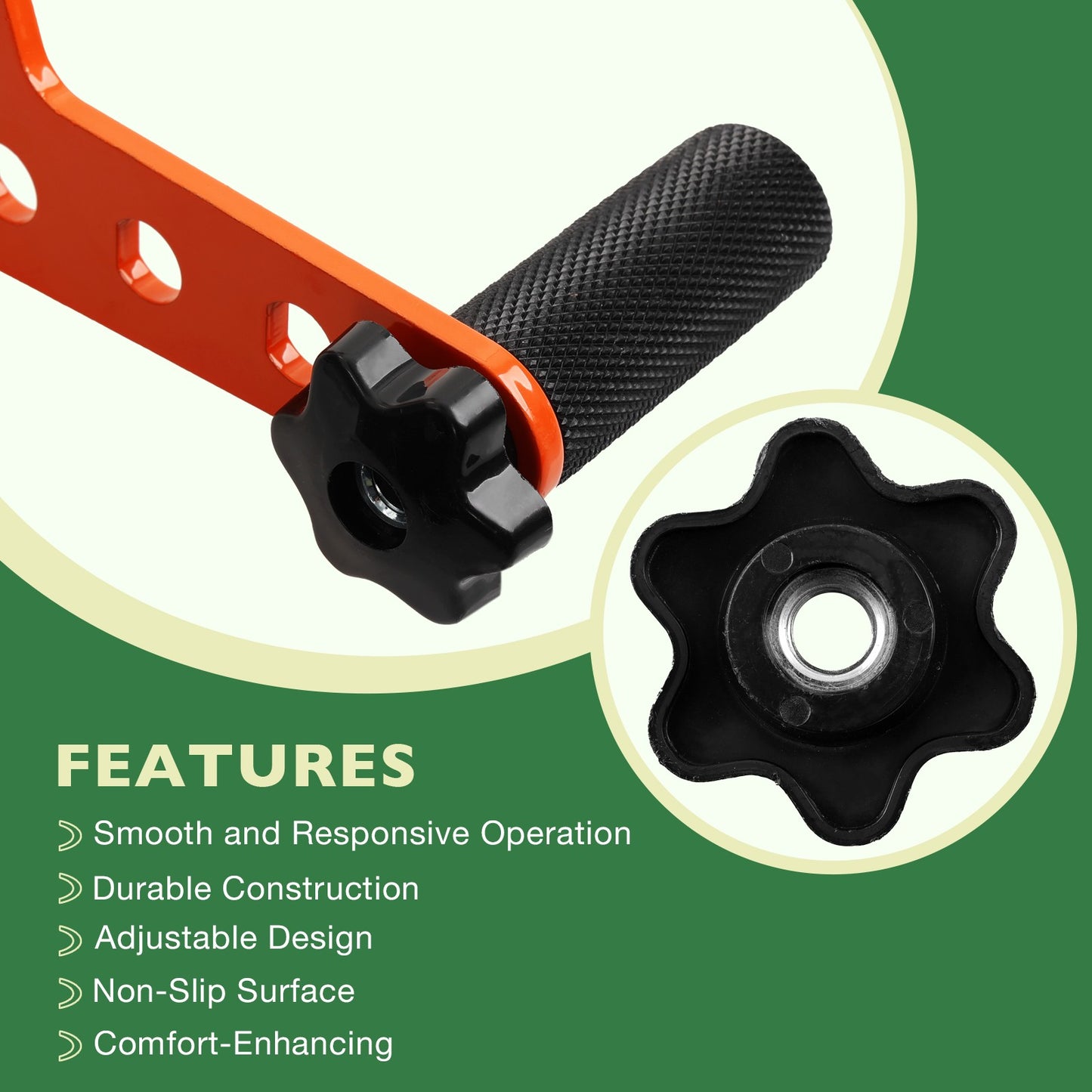 Adjustable Foot Pedal Fit For Bad Boy Maverick ZT Elite Avenger MZ Magnum Mowers