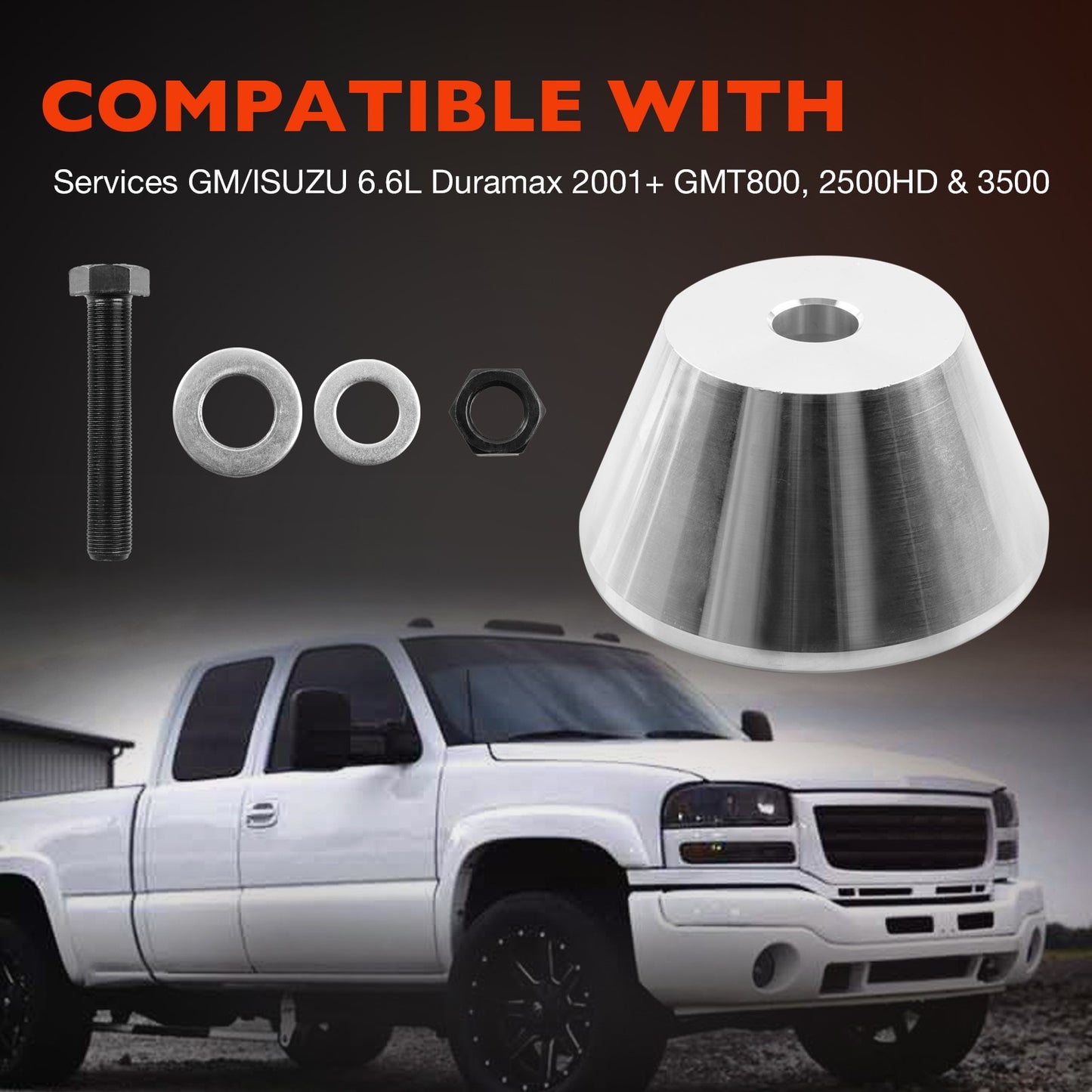 J-44645 Front Crankshaft Seal Wear Sleeve Installer Tool Fits Isuzu 6.6L Duramax