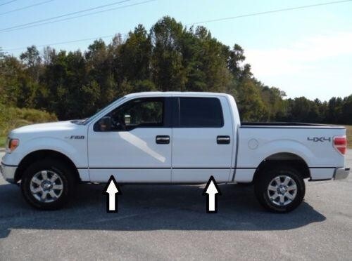 2009-2014 Ford F150 SIDE CHANNEL TRIM STRIPE KIT By Automotive Authority