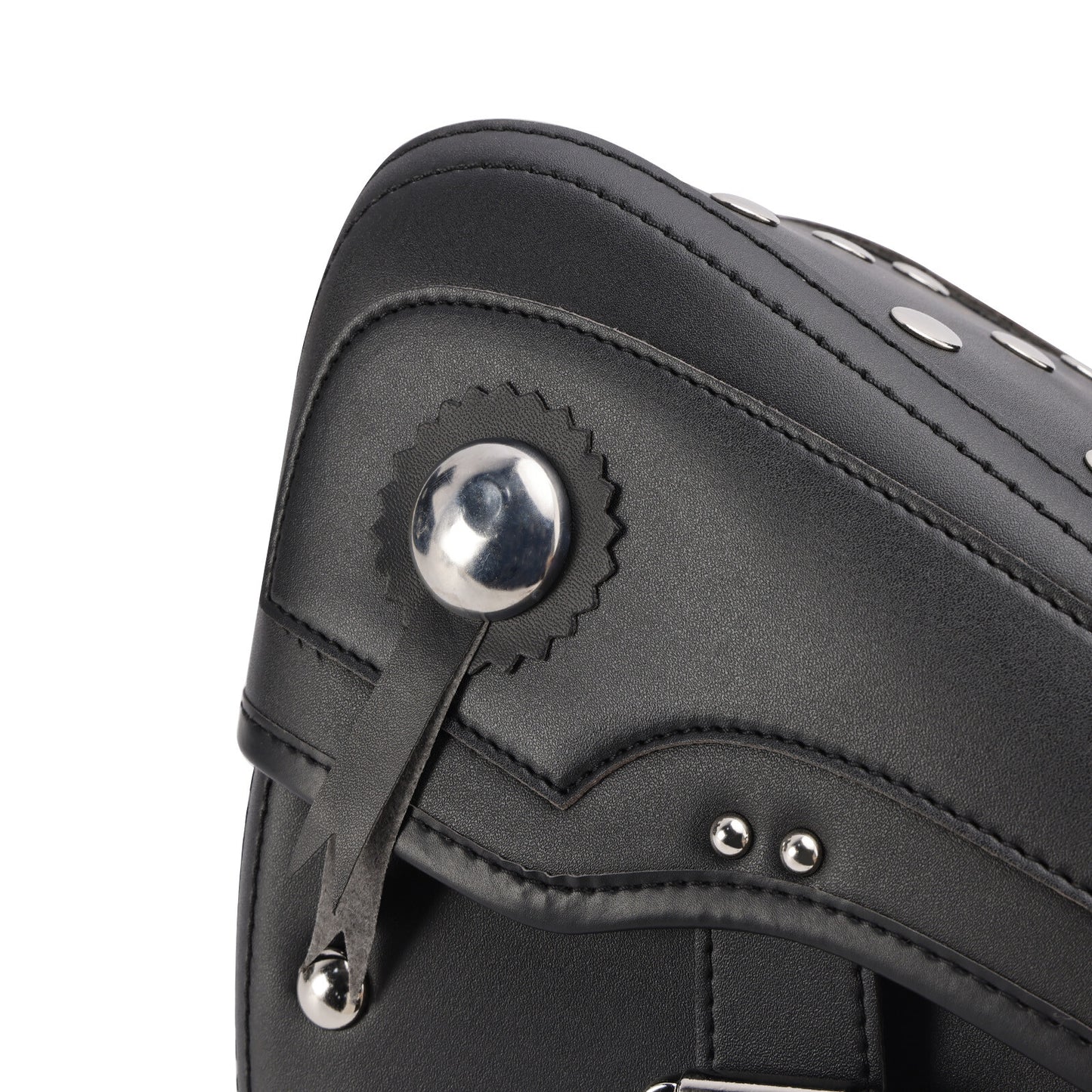 Side Tail Bag Saddlebag Color Matching Luggage Black 80L For Scooter Motorcycle