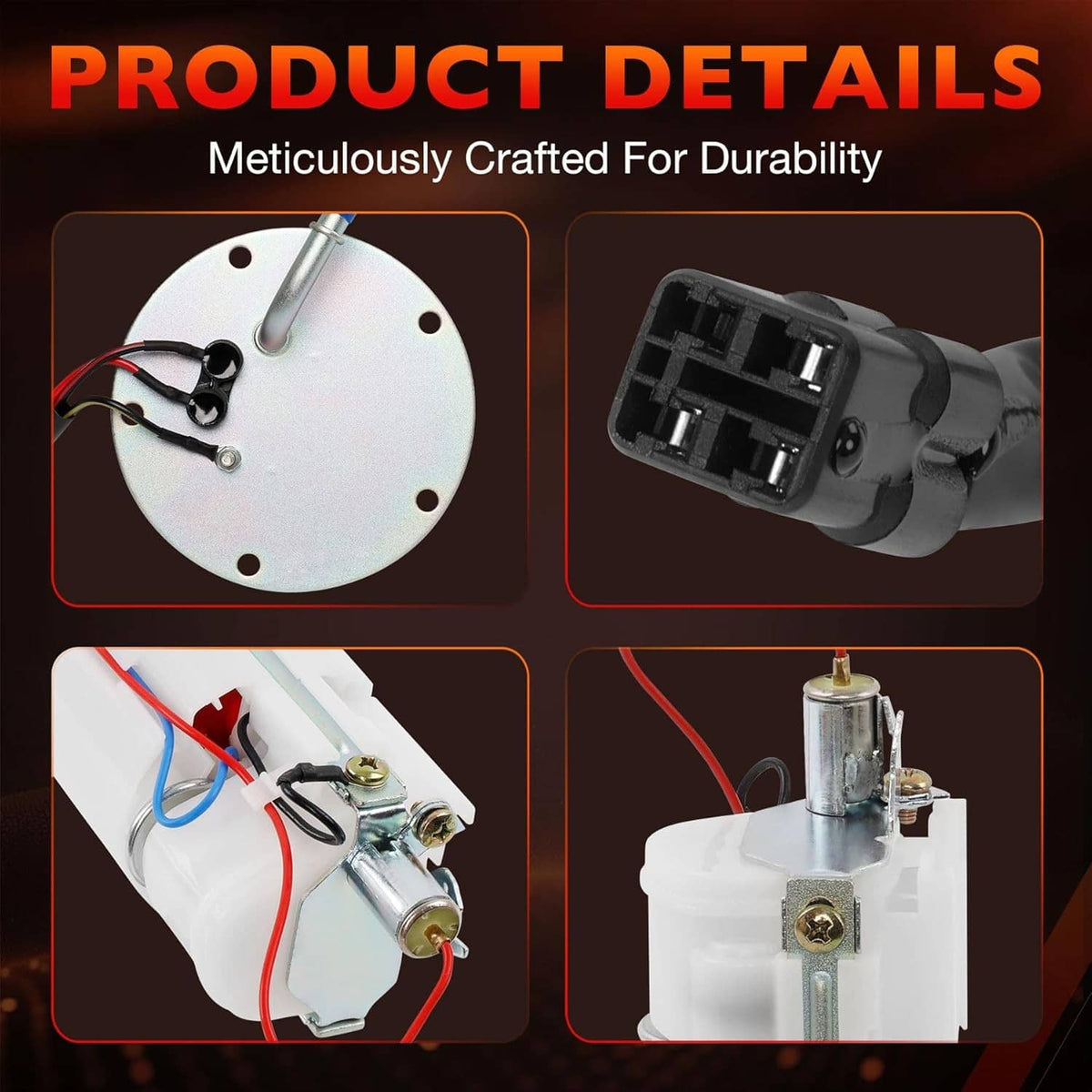 Solid Spare 49040-0023 Fuel Pump Assembly Fit 2007-2022 Kawasaki Ninja ZX6R ZX600R ZX636