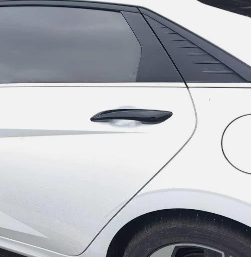 For 2020-2025 Hyundai Sonata GLOSS BLACK Door Handle Covers Overlay W/ 2 SMK