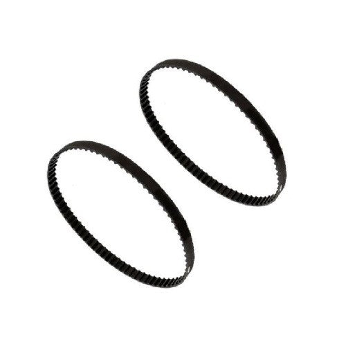 Solid Spare (2) Cog Drive Belts for Disc Sander Ryobi BD46075 to fit BD4601 BD4600