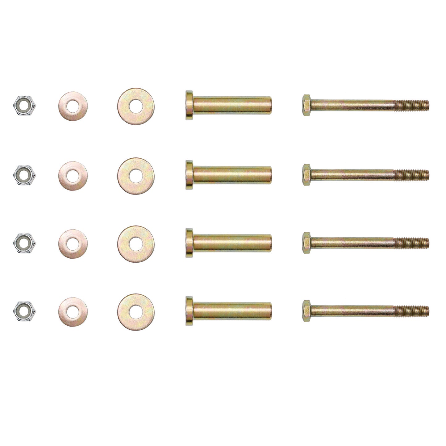 4Pcs Mower Deck Wheels Kit Fits Exmark 103-3168 116-9981 Kubota Anti Scalp Wheel