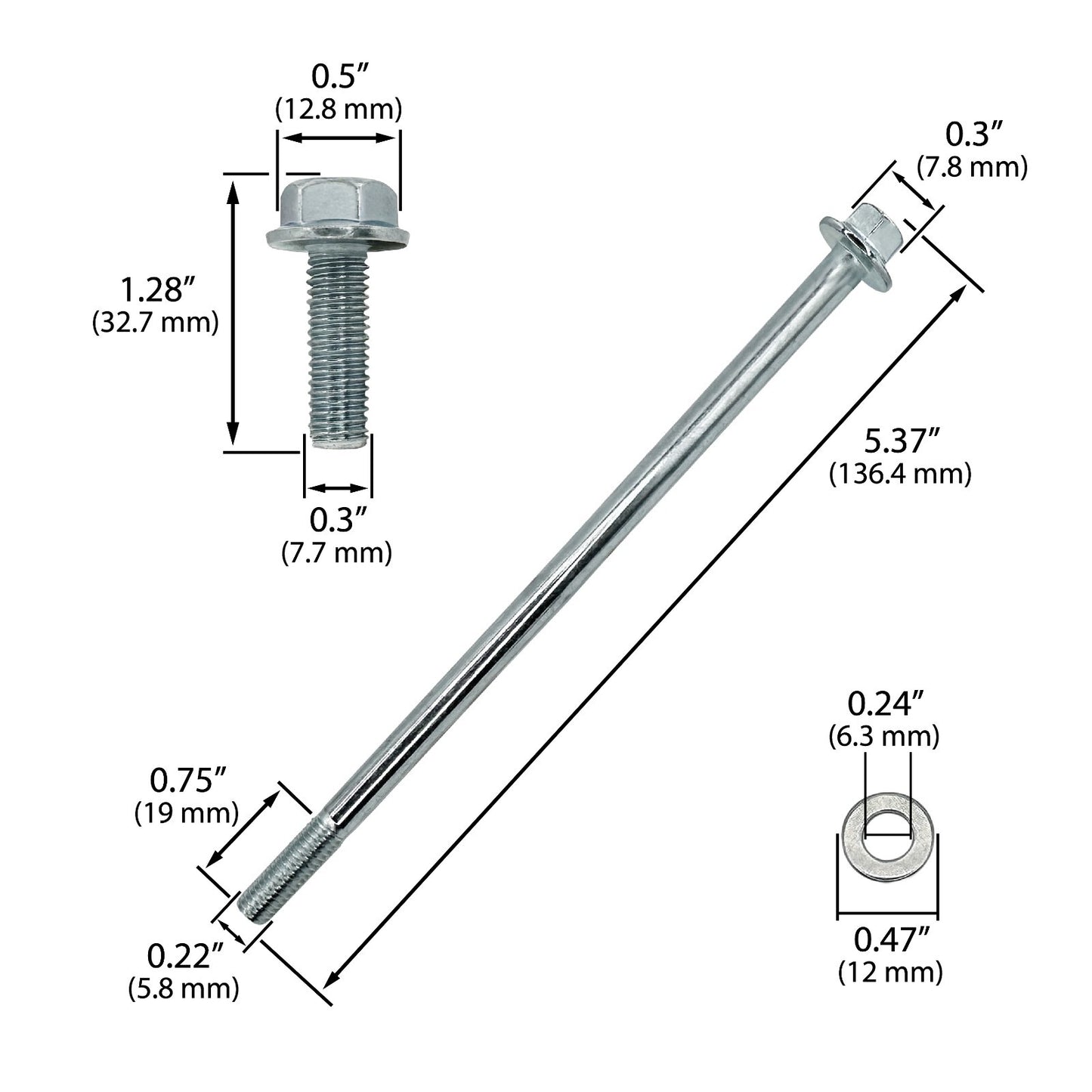 Oil Pan Bolt Kit for All GM Chevy 1997-2014 LS Series Engines & Vortec