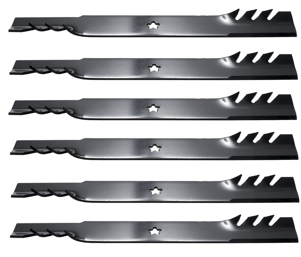 Solid Spare (6) Oregon 96-900 Gator Blade Fits Sears AYP 138498 138971 127843 131323 138791