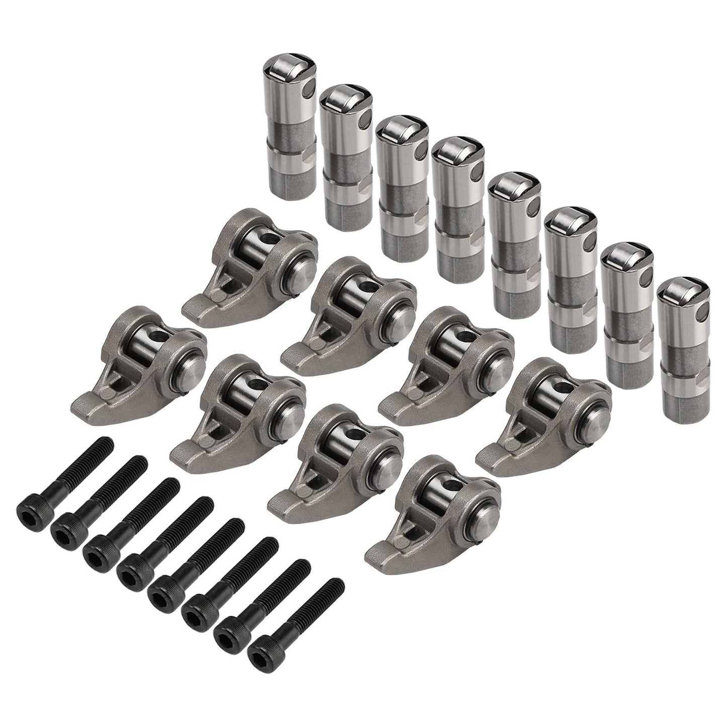 Rocker Arms with Bolts & Valve Lifter Kit 10214664 MR-1341 JB-2079 for GMC