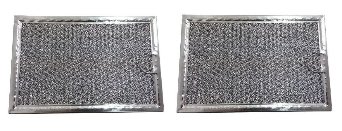Solid Spare (2) Microwave Grease Filters Compatible for LG LMV1635SB LMV1635SW LMV2083SB