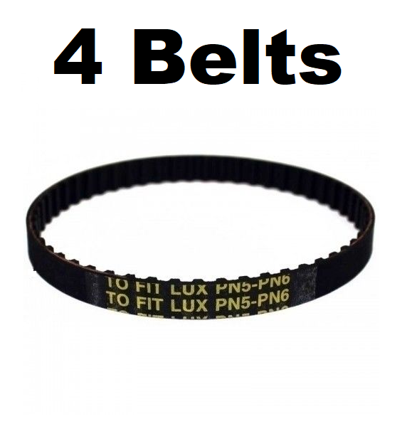 Solid Spare (4) Belts for Electrolux Vacuum Cleaner Belt 7527-9, 7527-3 - NEW